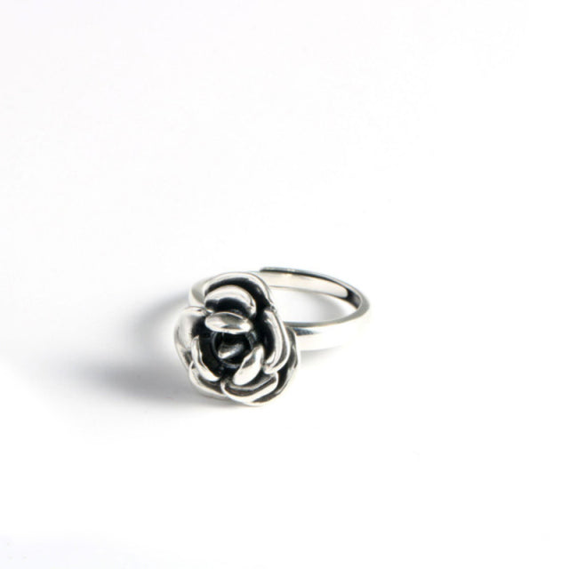 Anti-rape Rotation Roses Self-defense Protection Ring for Women